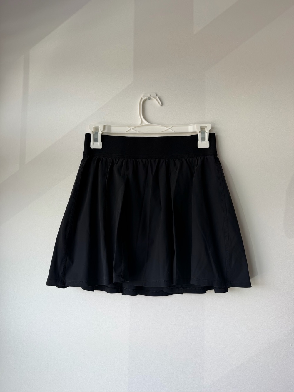 lululemon athletica Black Circle Skater Skirt